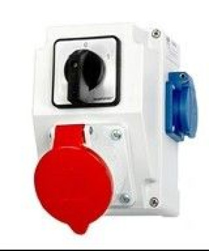Zestaw instalacyjny z gniazdem JURATA 32A/5B 0-1 1X250V AEP