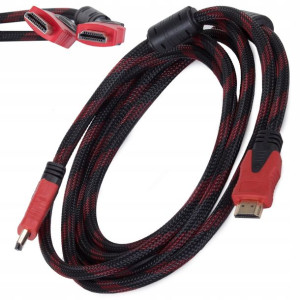 Kabel Przewód Hdmi 2.0 4k 3d Uhd 3m Miedź 48 Bit