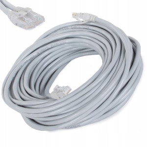 Kabel Sieciowy Lan Cat6 Rj45 Skrętka Ethernet 15m