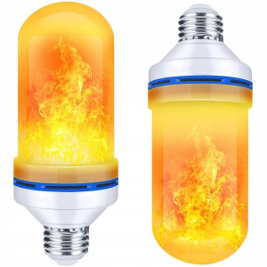 Żarówka Led Imitująca Żywy Płomień E27 9w Ozdobna