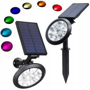 Lampa Lampka Solarna Rgbw Led Ogrodowa Świąteczna