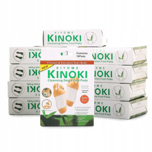 Plastry Oczyszczające Z Toksyn Detox Kinoki 100szt