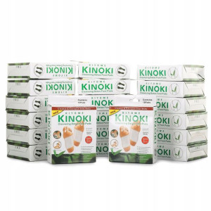 Plastry Oczyszczające Z Toksyn Detox Kinoki 200szt