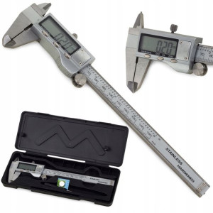 Suwmiarka Elektroniczna Metalowa L150 Lcd Cyfrowa