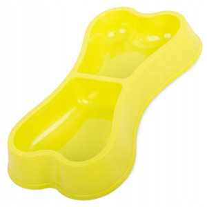 Miska Plastikowa Dla Psa Kota Podwójna 150ml X 2