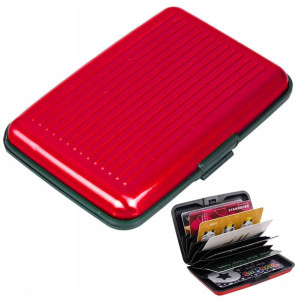 Etui Na Karty Dokumenty Aluminiowe Portfel Wallet