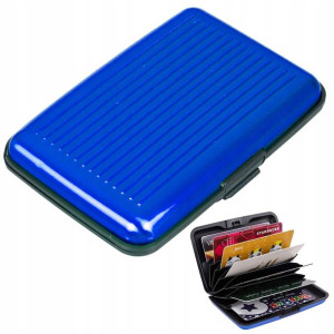 Etui Na Karty Dokumenty Aluminiowe Portfel Wallet