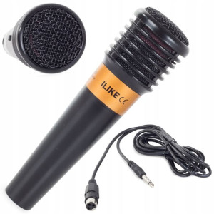 Karaoke Profesjonalny Mikrofon Przewodowy Dynamicz