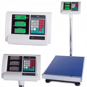 Waga Platformowa Magazynowa Lcd Do 300kg 50x40