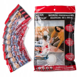 Worki Próżniowe 80x60 Zestaw 10szt 60x80 Worek