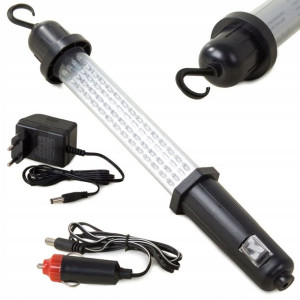 Lampa Led Warsztatowa 60 Led 2 Zasilacze 12v 230v