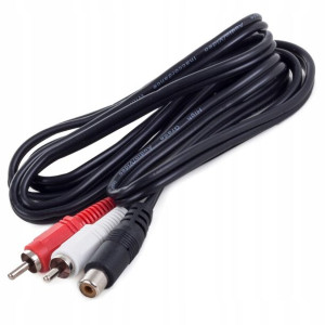 Kabel Adapter Gn Rca Cinch - 2 X Wtyk Rca 1,5m