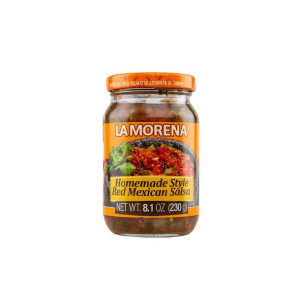 Meksykańska Salsa z Pomidorami, Cebulą i Papryką Jalapeno  230g La Morena