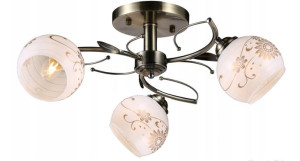 Żyrandol Plafon Led Patyna Lampa Led Sufitowa