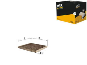 Filtr Kabinowy Wix (fil1123a) Węglowy Wix