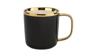 Kubek porcelanowy 360 ml Sammy czarny