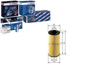 Filtr Oleju Opel 1,2-1,6 Bosch