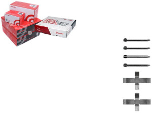 Zestaw Montażowy Klocków Hamulc. Brembo