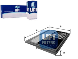 Filtr Powietrza Db C219 320cdi 05- Lewa Str.sa Ufi