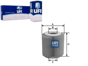 Filtr Oleju Mondeo 1.8 2.0 00- Ufi