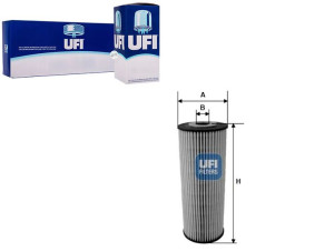 Filtr Oleju Db 124 W202 M104 M111 (wklad) Ufi