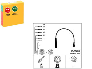 Przewody Zapłonowe Mazda 232 1.3 16v 1.4 16v 96- N