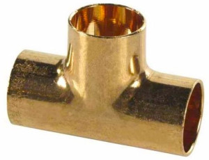Trojak Trójnik miedziany fi 22 mm VIEGA
