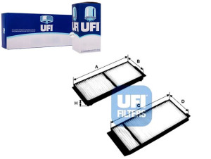Filtr Kabinowy Mazda 3 03- Ufi