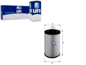 Filtr Oleju Scania 164 V8 00- Ufi
