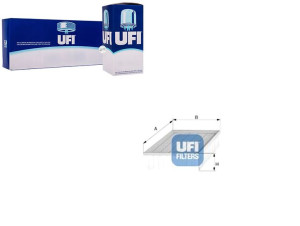 Filtr Powietrza Db 200 230 Slk 96- Ufi