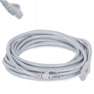 Kabel Sieciowy Lan Cat6 Rj45 Skrętka Ethernet 5m