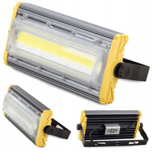 Halogen Lampa Naświetlacz Led Cob 50w Liniowy 5000