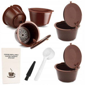 5 X Kapsułki Dolce Gusto Wielokrotnego Użytku Kawy