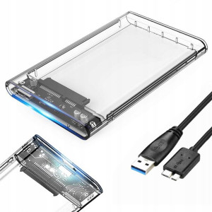Obudowa Dysku Hdd Ssd 2,5'' Usb 3.0 Sata Kieszeń
