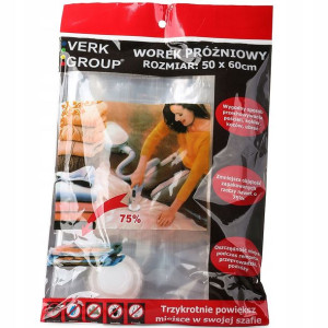 Worki Próżniowe 50x60 Worek Pokrowiec Na Ubrania
