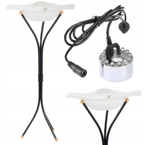 Lampa Jonizator Nawilżacz Powietrza Fontanna Mgła