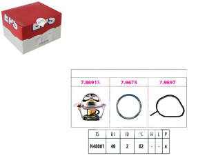Termostat Ford Focus 82c Eps