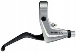 Dźwignia hamulca Shimano Alivio BL-T4000-L lewa srebrna