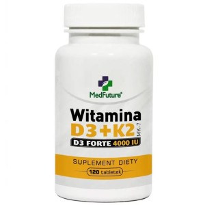 MedFuture Witamina D3+K2 120tabs