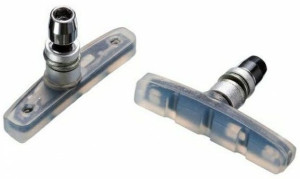 Klocki okładziny hamulcowe Baradine MTB-948V Clear Black V-brake