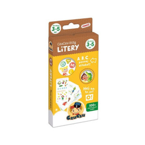 Czuczu Uczy Litery Książeczka Alfabet Czuczu 3-5