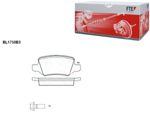 Klocki Hamulcowe Mercedes A-klasa W168 Vaneo 14.6m