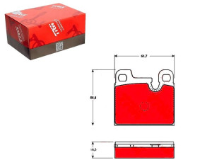 Klocki Hamulcowe Bmw 7 (e23) 2.8-3.4 05.77-09.86 T
