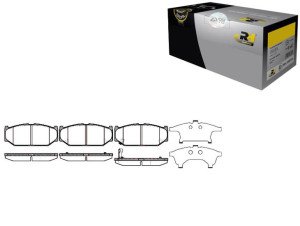 Klocki Hamulcowe Suzuki Swift 05>15mm Przód Z Czuj