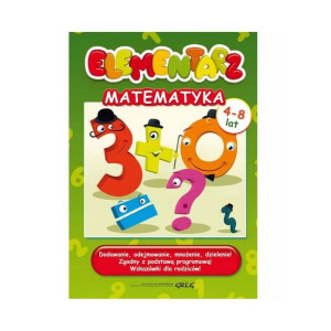 Elementarz Matematyka Nauka Liczenia Wyd. Greg