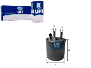Filtr Paliwa Diesel Ufi