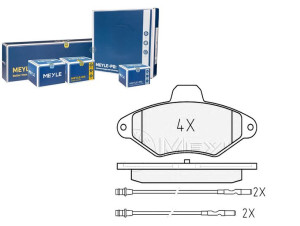 Klocki Hamulcowe Citroen Przód Xantia 93-03 Z Czuj