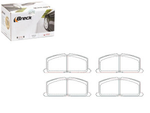 Klocki Hamulcowe Toyota Przód Corolla -92 Breck