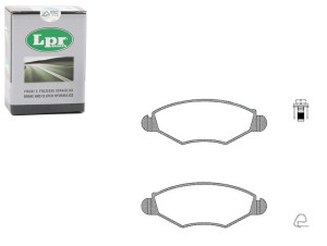 Klocki Hamulcowe Peugeot 206 206+ 1.1-1.9d 09.98-