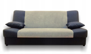SOFA WERSALKA JAŚ biały 10 rozkładana sprężyny